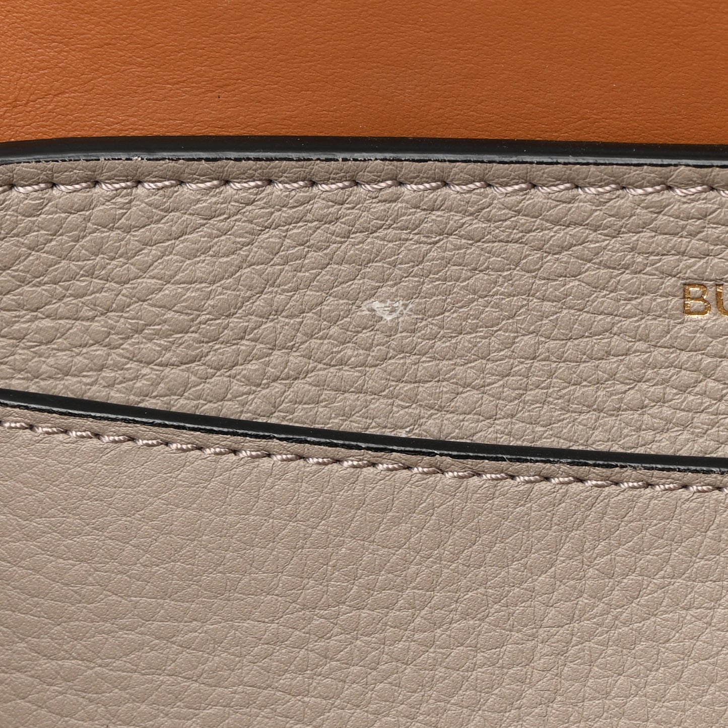 Soft Grain Calfskin Small Belt Bag Mineral Grey
