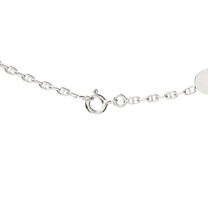 Hermes Sterling Silver Chaine D'Ancre Clou de Selle Necklace 4 of 6