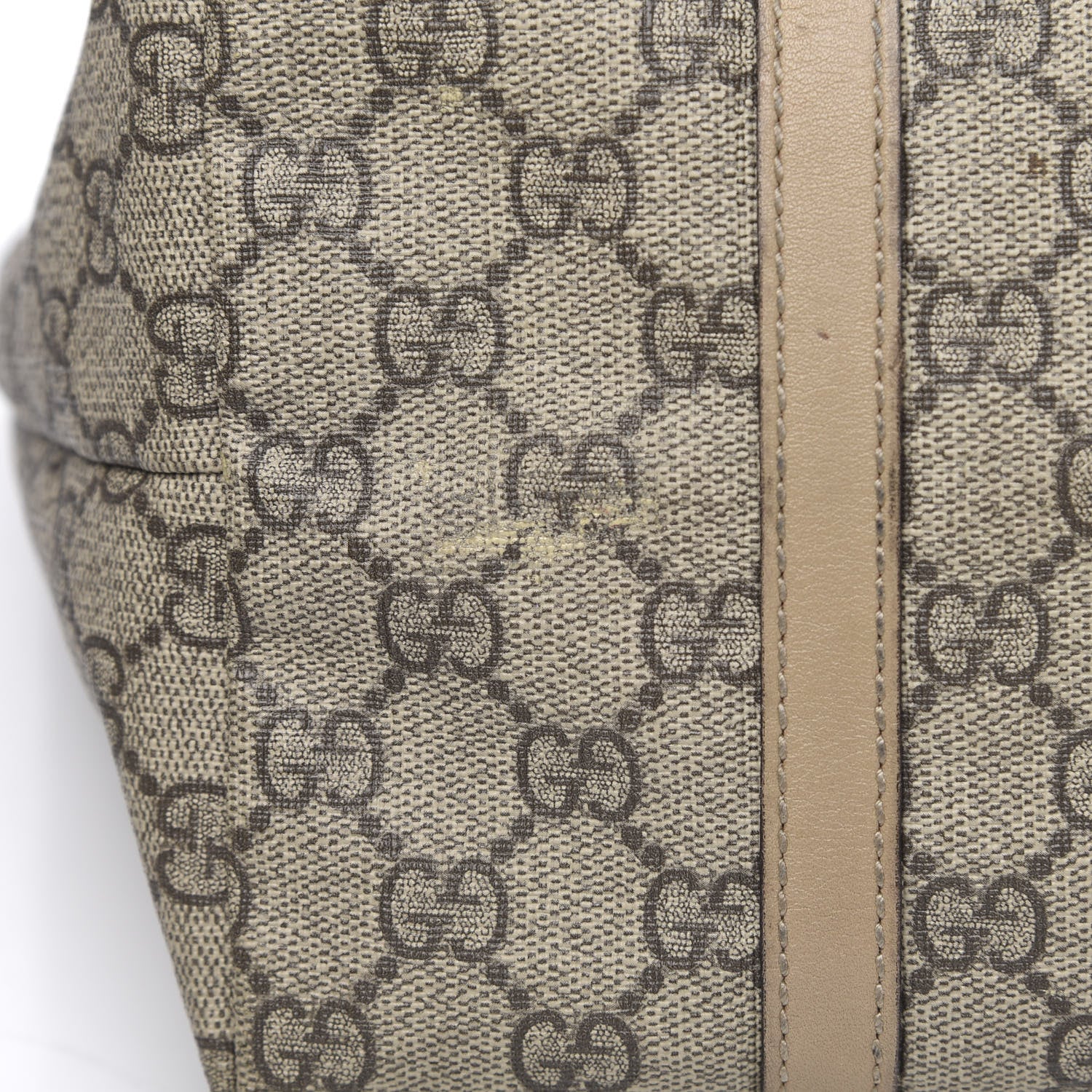 Gucci GG Supreme Monogram Medium Nice Tote Beige 10 of 20