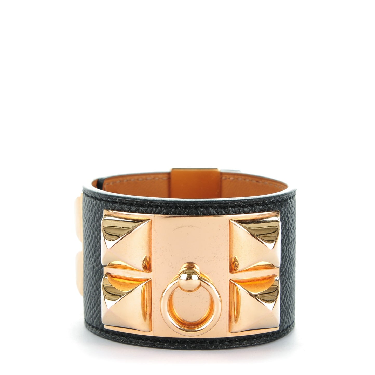 Epsom Collier de Chien CDC Bracelet S Black