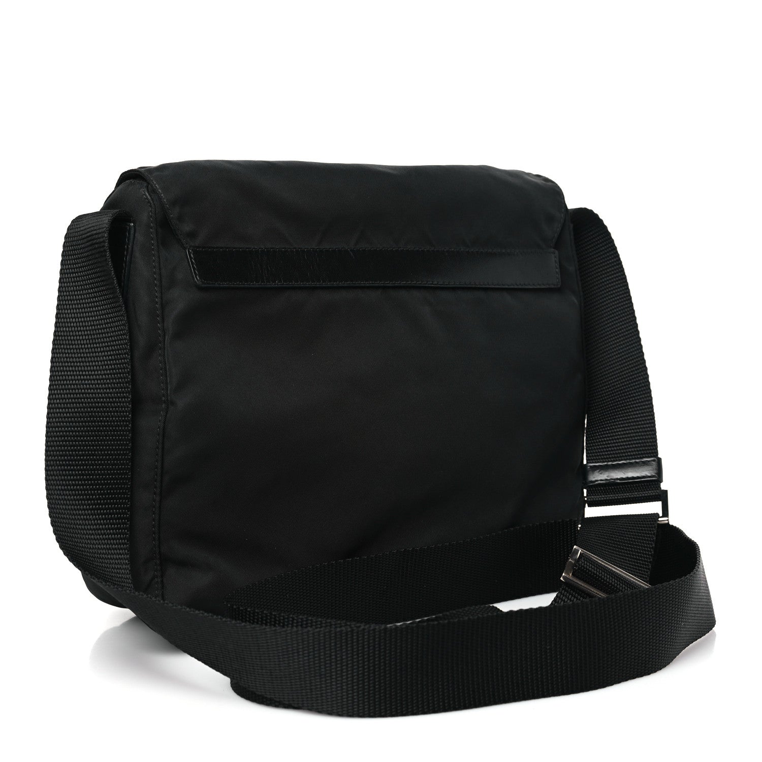 Prada Nylon Vela Messenger Black 3 of 10