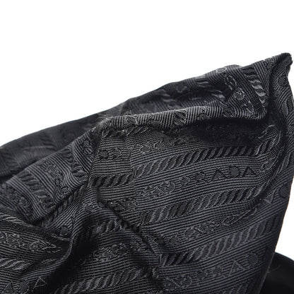 Prada Nylon Vela Medium Backpack Black 10 of 11