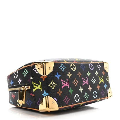 Louis Vuitton Monogram Multicolor Trouville Black 4 of 8