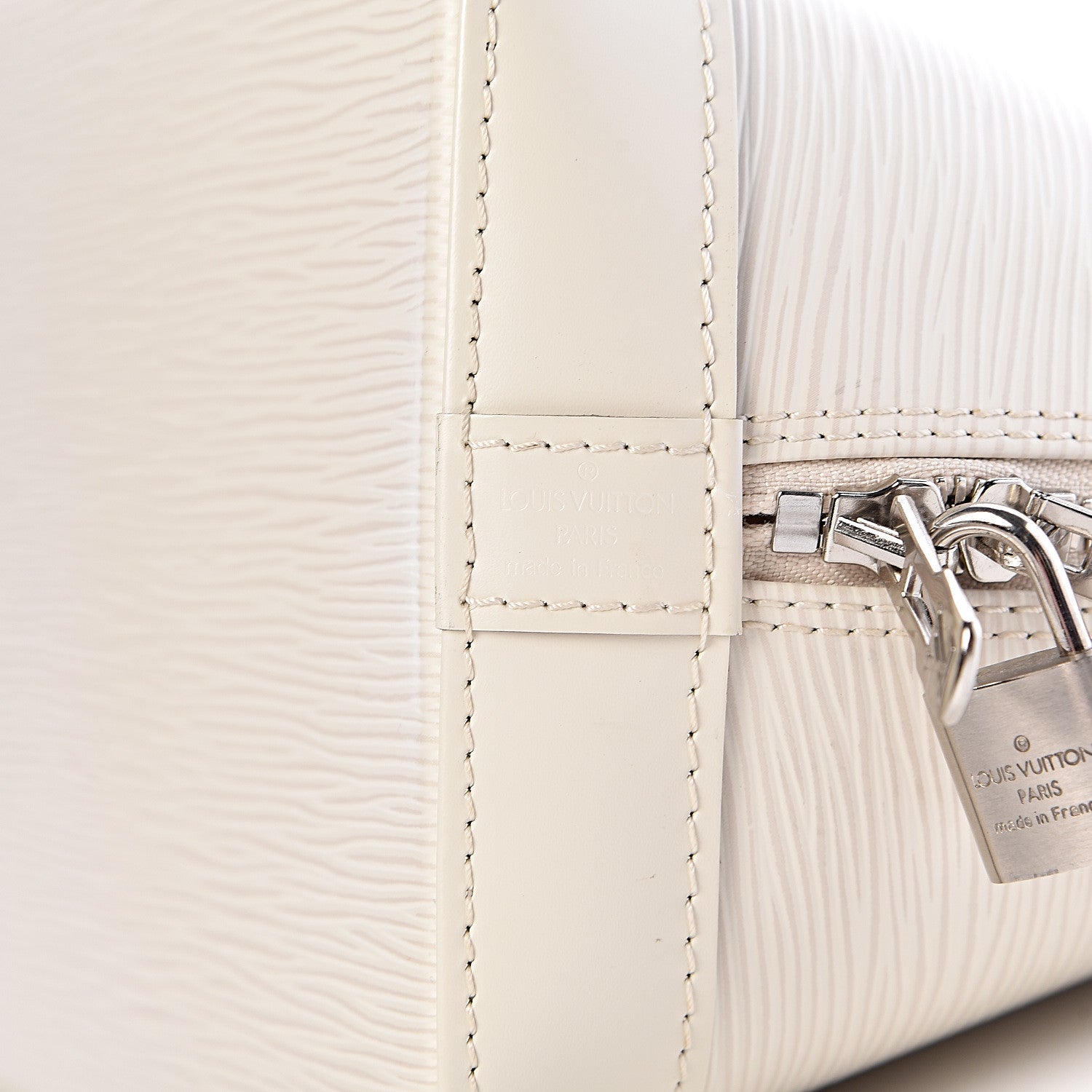 Louis Vuitton Epi Alma PM Ivory 6 of 13