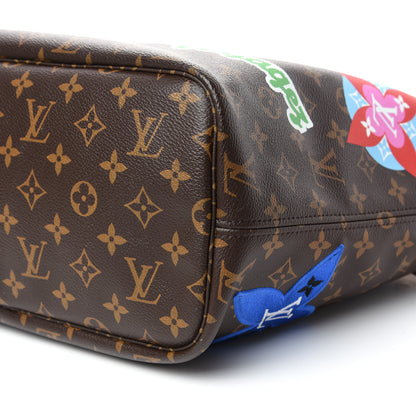 Louis Vuitton Monogram Travel Stickers Neverfull MM 9 of 10