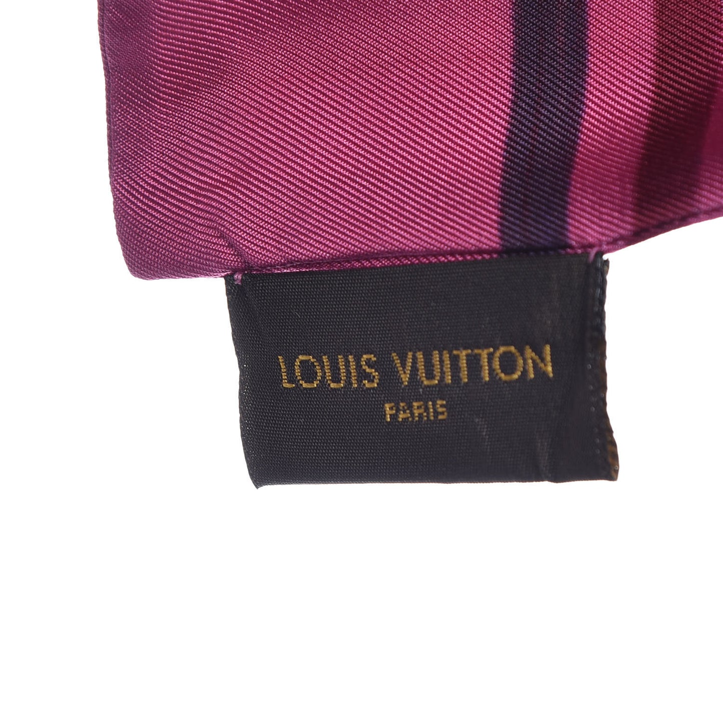 Silk Monogram Rainbow Giant Bandeau Coquelicot