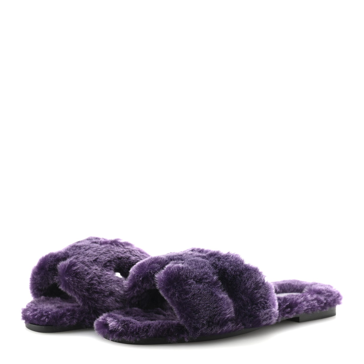 Woolskin Oran Sandals 38 Violet Fonce