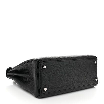 Hermes Taurillon Clemence Kelly Retourne 32 Black 4 of 11