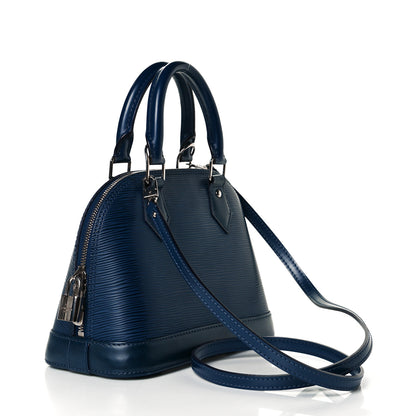 Louis Vuitton Epi Alma BB Indigo 3 of 6