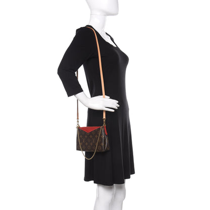 Louis Vuitton Monogram Pallas Clutch Cherry 2 of 11