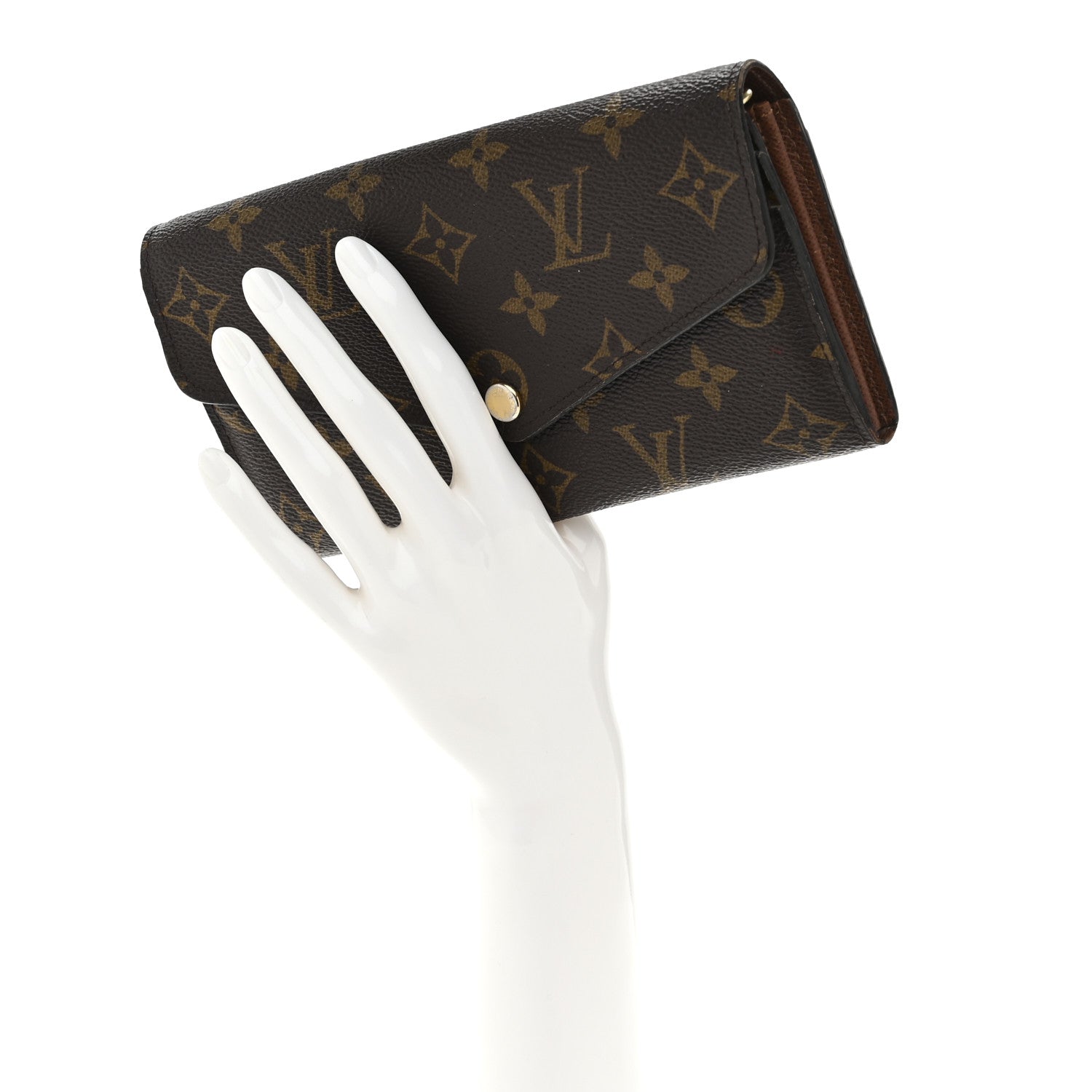 Louis Vuitton Monogram Sarah Wallet NM 2 of 6