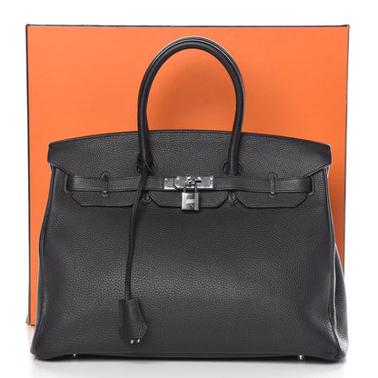 Hermes Togo Birkin 35 Plomb 29 of 29