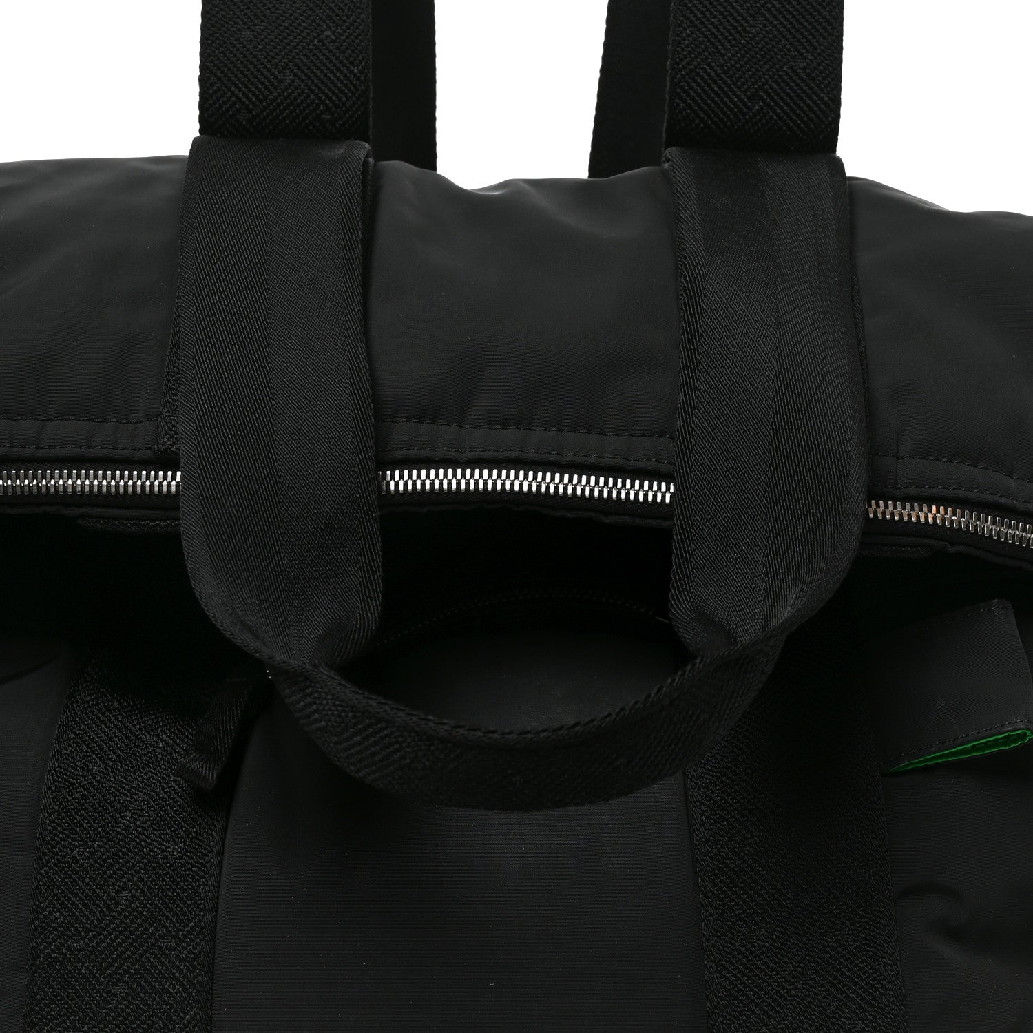 Bottega Veneta Nylon Voyager Backpack Black 7 of 9