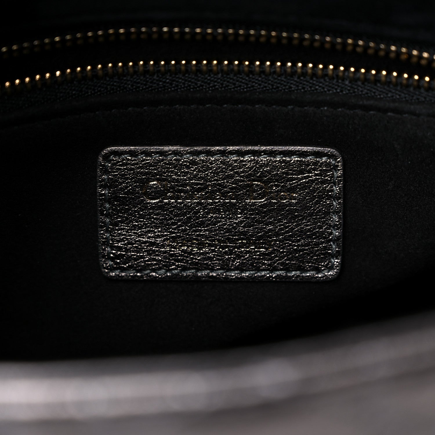 Christian Dior Lambskin Cannage Small My ABCDior Lady Dior Metallic Grey 6 of 11