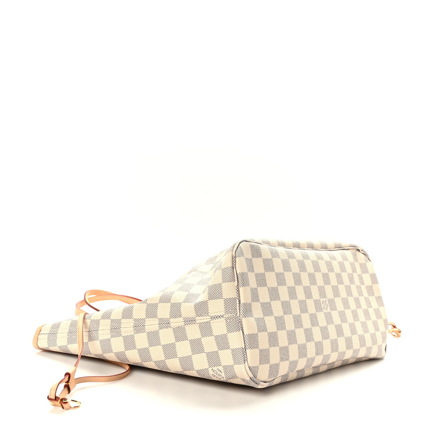 Louis Vuitton Damier Azur Neo Neverfull MM Rose Ballerine 5 of 9