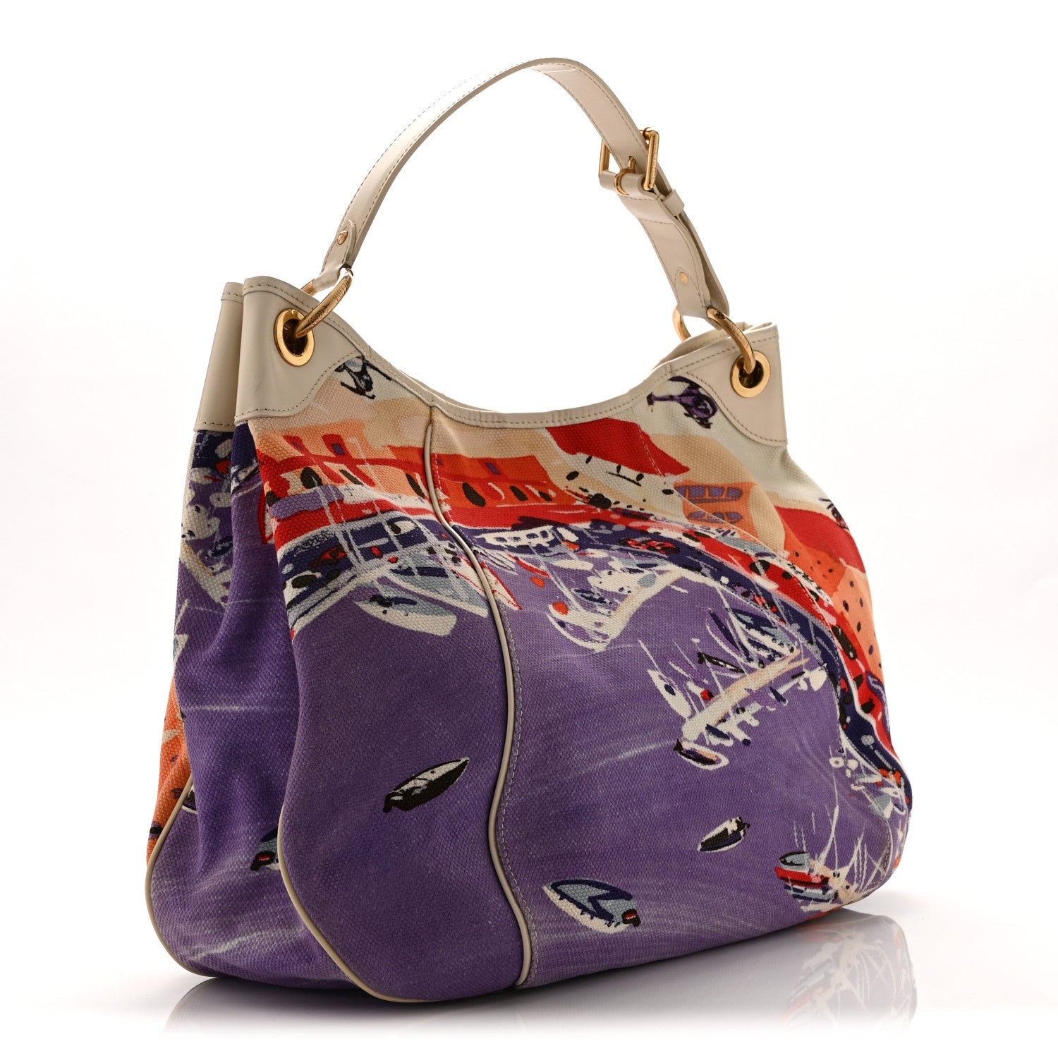 Louis Vuitton Canvas Riviera Cruise Galliera GM 3 of 10