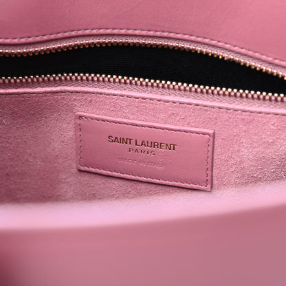 Saint Laurent Calfskin Small Sac De Jour Dark Rose 5 of 6