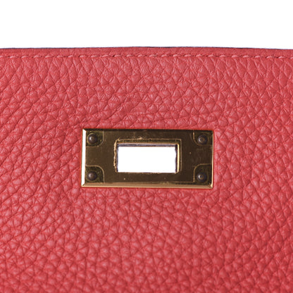 Hermes Togo Kelly Retourne 35 Rose Jaipur 13 of 35