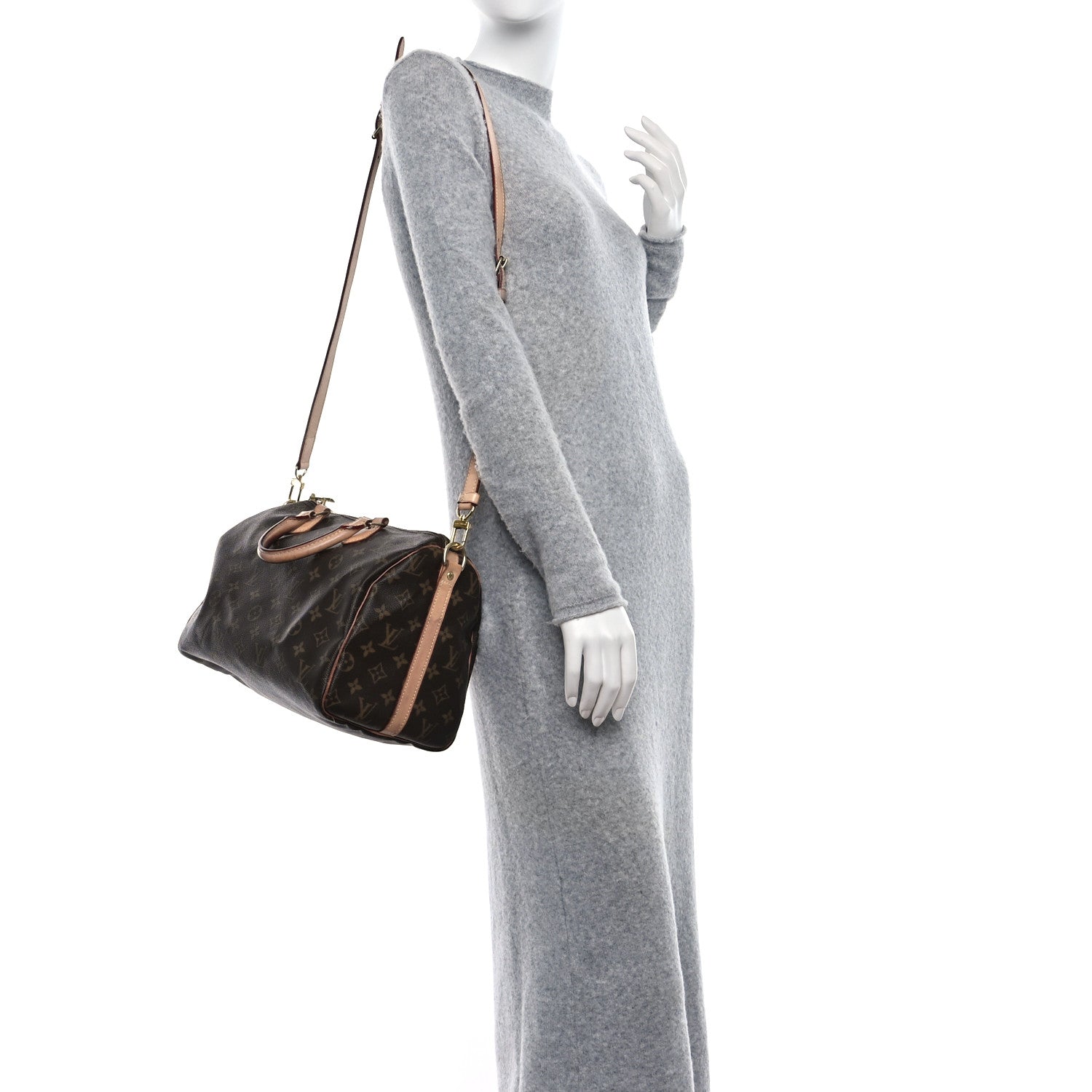 Louis Vuitton Monogram Speedy Bandouliere 30 2 of 11