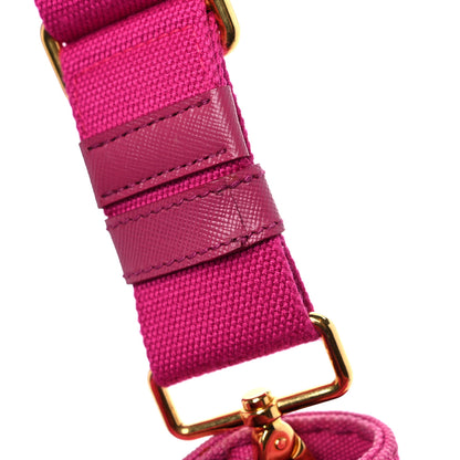 Prada Canapa Small Logo Tote Fuxia 16 of 17