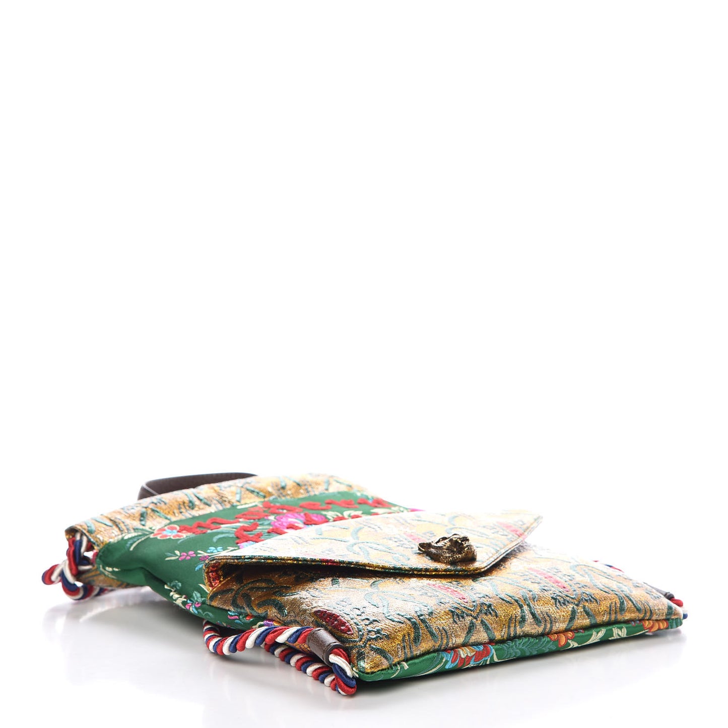 Brocade Modern Future Drawstring Backpack Multicolor