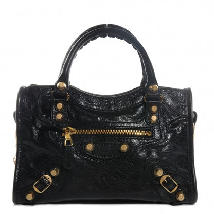 Balenciaga Agneau Giant 12 Gold Hardware Mini City Black 1 of 9