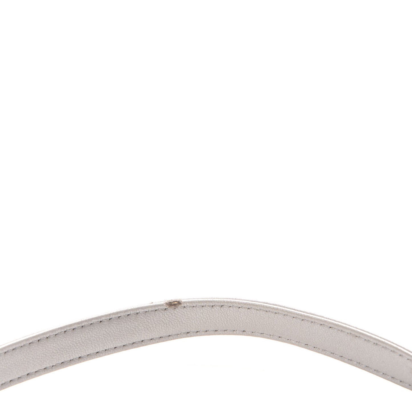 Pearly Lambskin Cannage Medium Lady Dior Grey