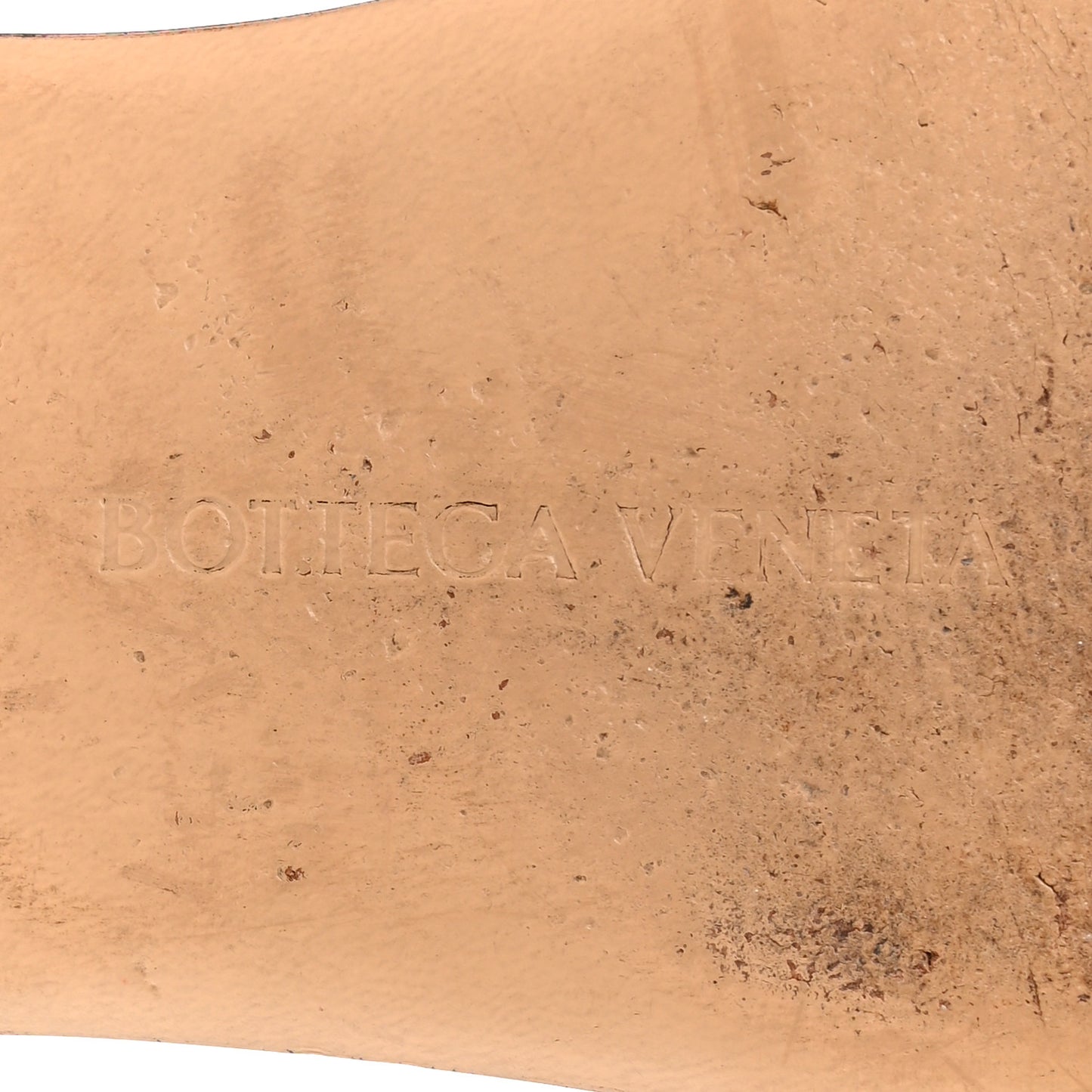 Nappa Matelasse Padded Flat Sandals 38 Orange