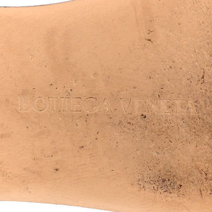 Bottega Veneta Nappa Matelasse Padded Flat Sandals 38 Orange 7 of 8