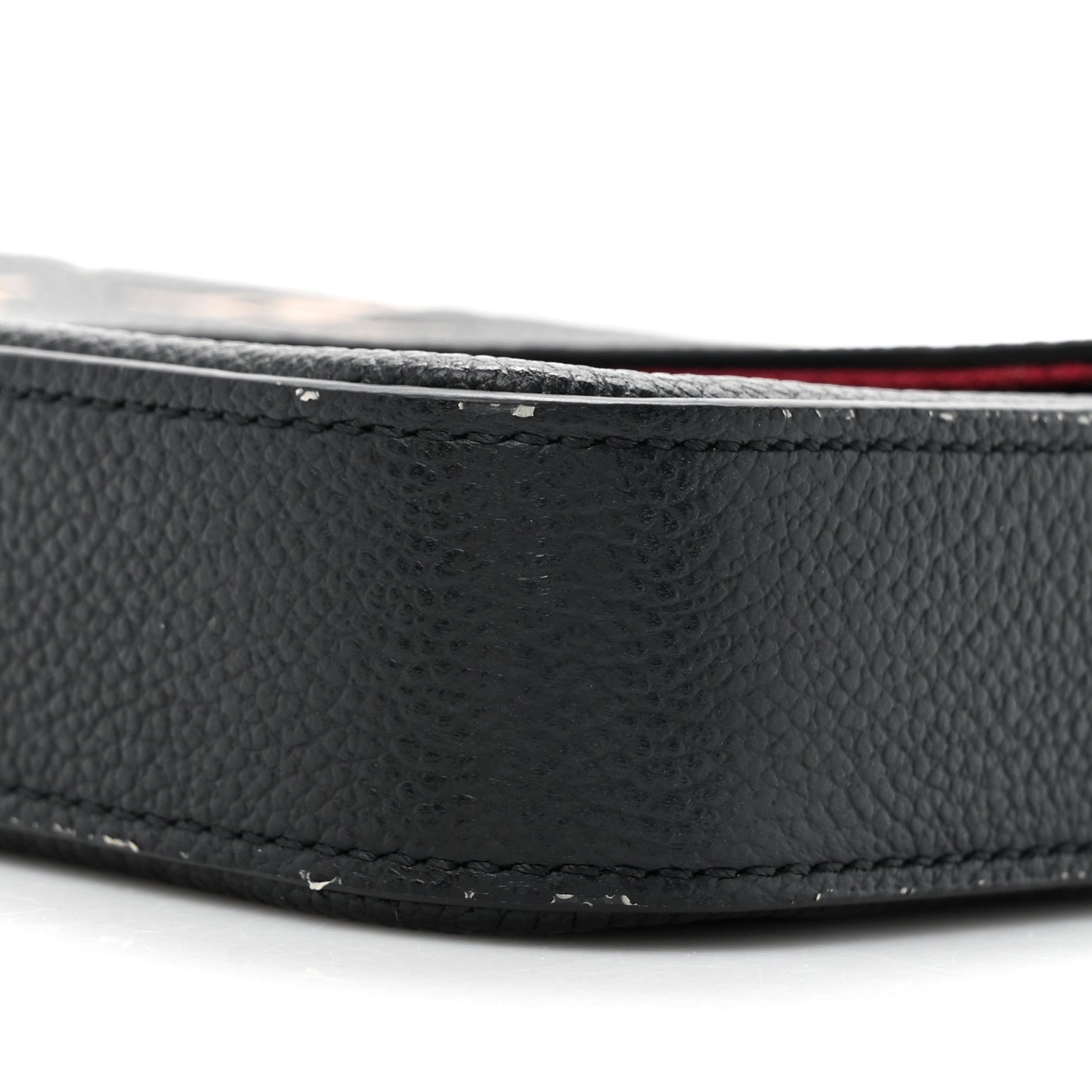 Louis Vuitton Empreinte Monogram Giant Felicie Pochette Black Beige 9 of 16