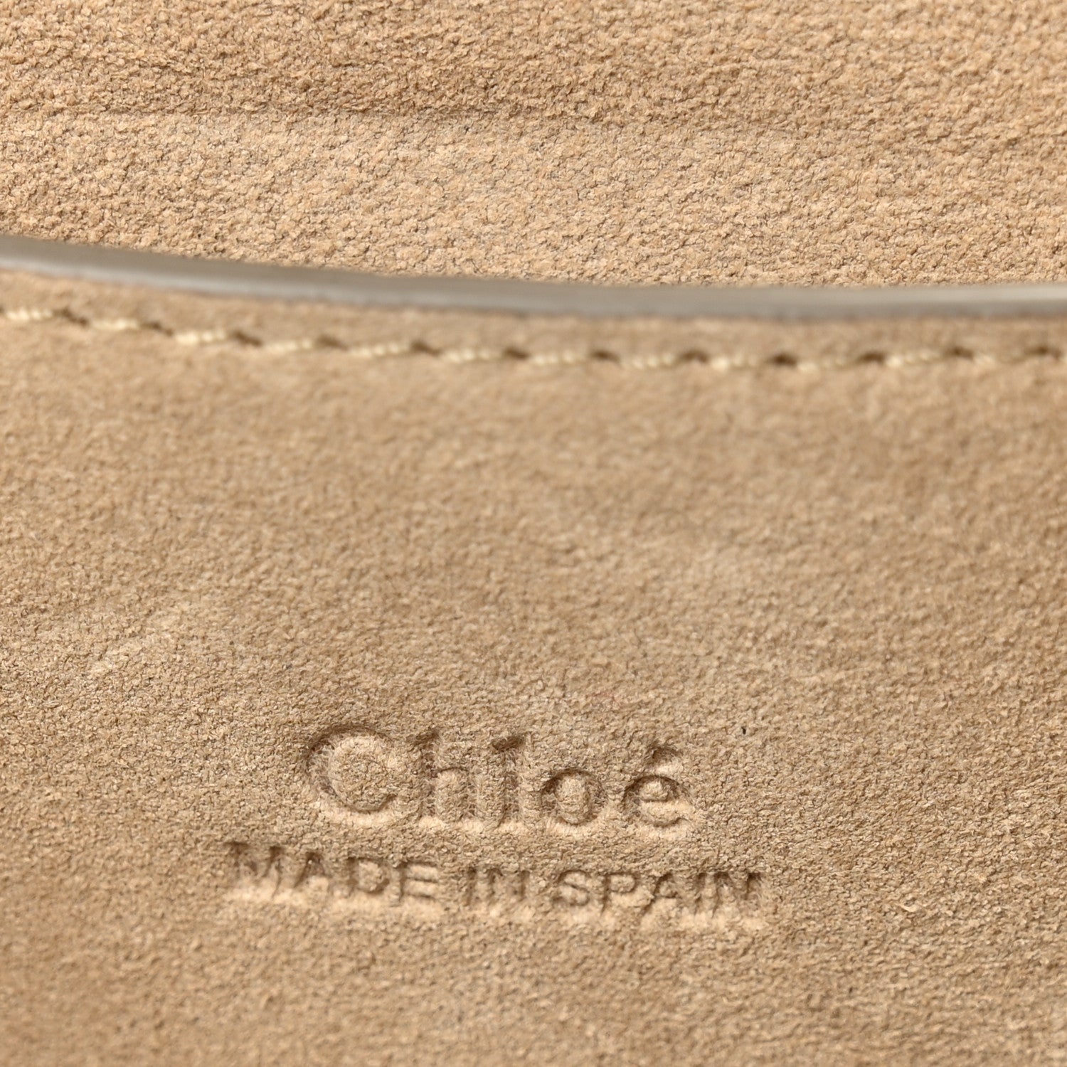 Chloe Suede Calfskin Mini Faye Bracelet Bag Black 6 of 10