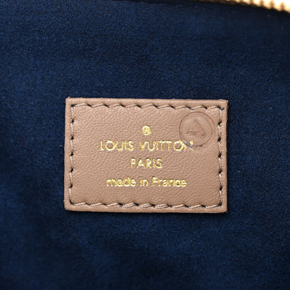 Louis Vuitton Lambskin Embossed Monogram Coussin MM Taupe 8 of 11