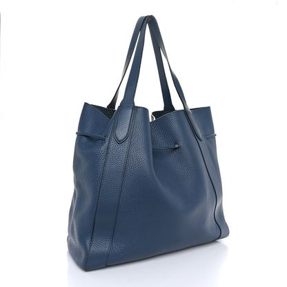 Mulberry Heavy Grain Calfskin Millie Tote Dark Blue 5 of 13