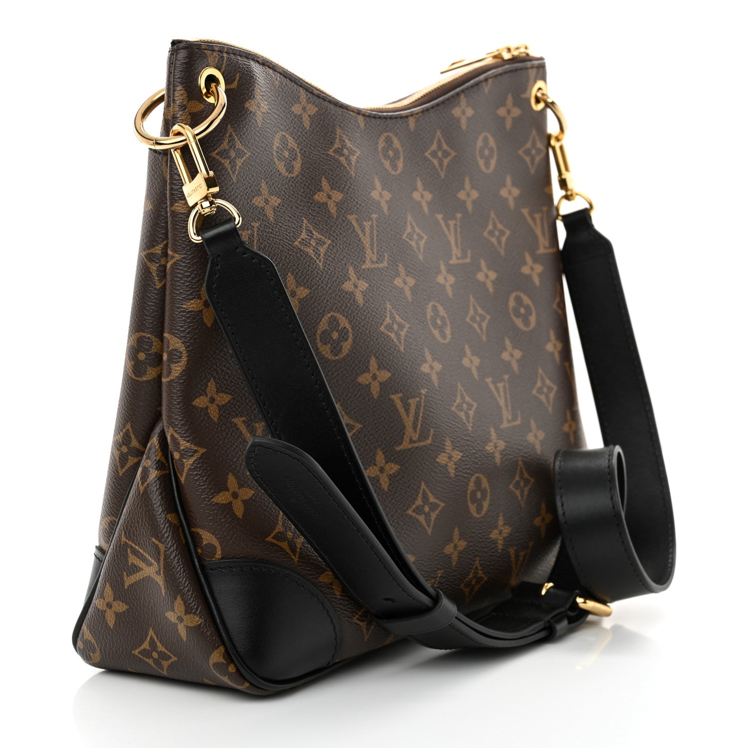 Louis Vuitton Monogram Odeon MM Black 3 of 11
