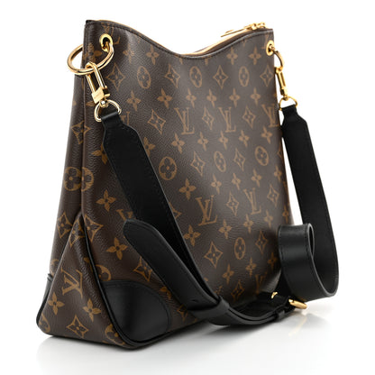 Louis Vuitton Monogram Odeon MM Black 3 of 11