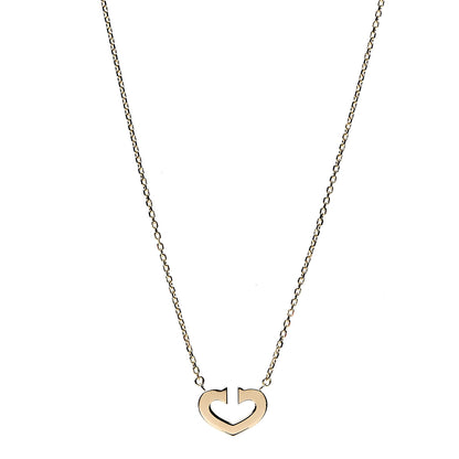Cartier 18K Yellow Gold Medium Hearts and Symbols Necklace 1 of 5