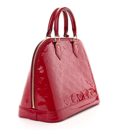 Louis Vuitton Vernis Alma PM Rose Indien 3 of 15