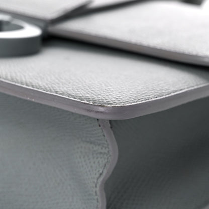 Christian Dior Ultra Matte Grained Calfskin 30 Montaigne Flap Bag Grey 8 of 31