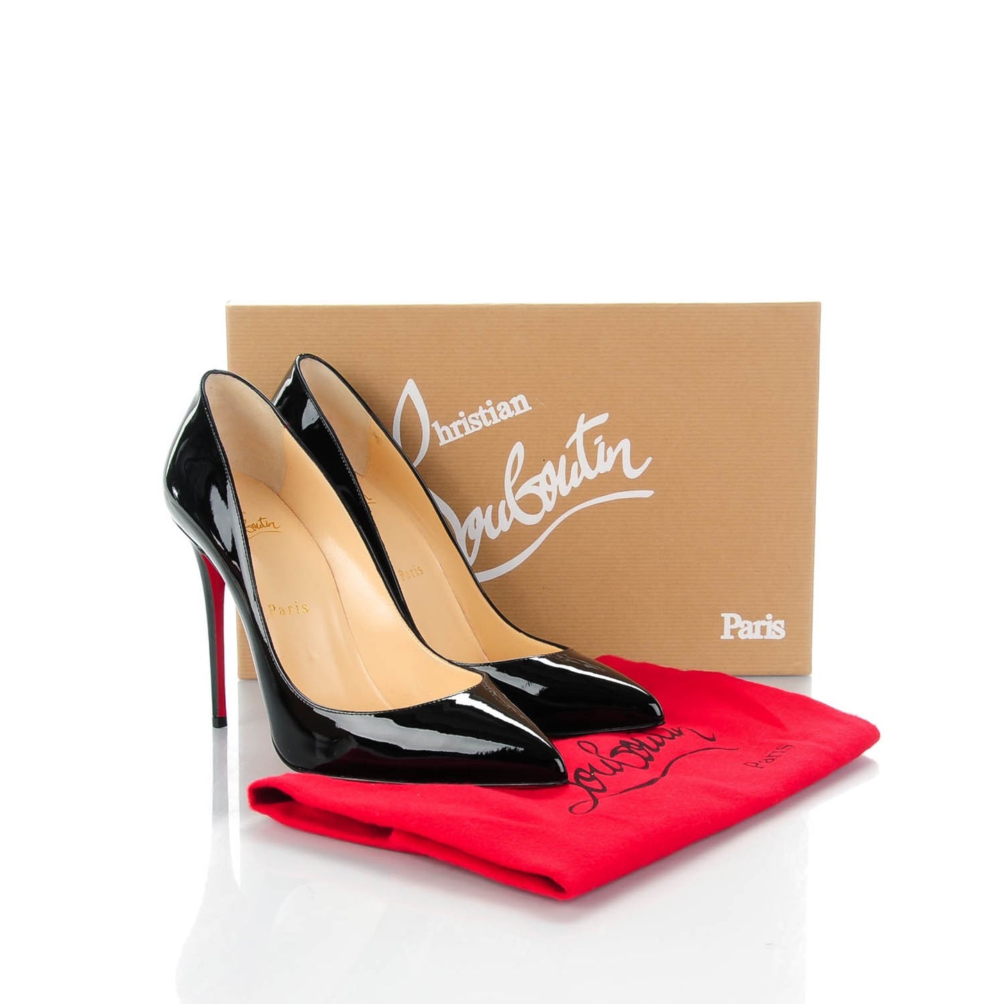 Patent Pigalle Follies 100 Pumps 38 Black