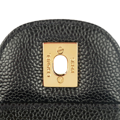 Chanel Caviar Quilted Jumbo Double Flap Black 8 of 8