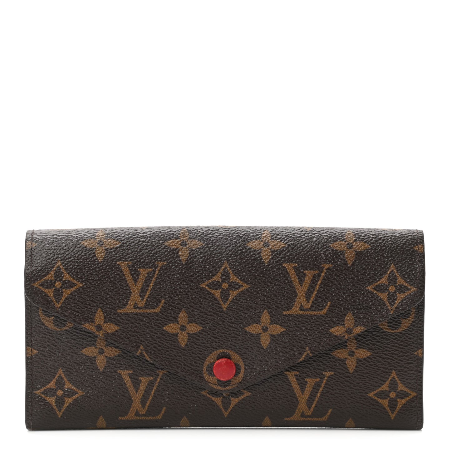 Monogram Josephine Wallet Red