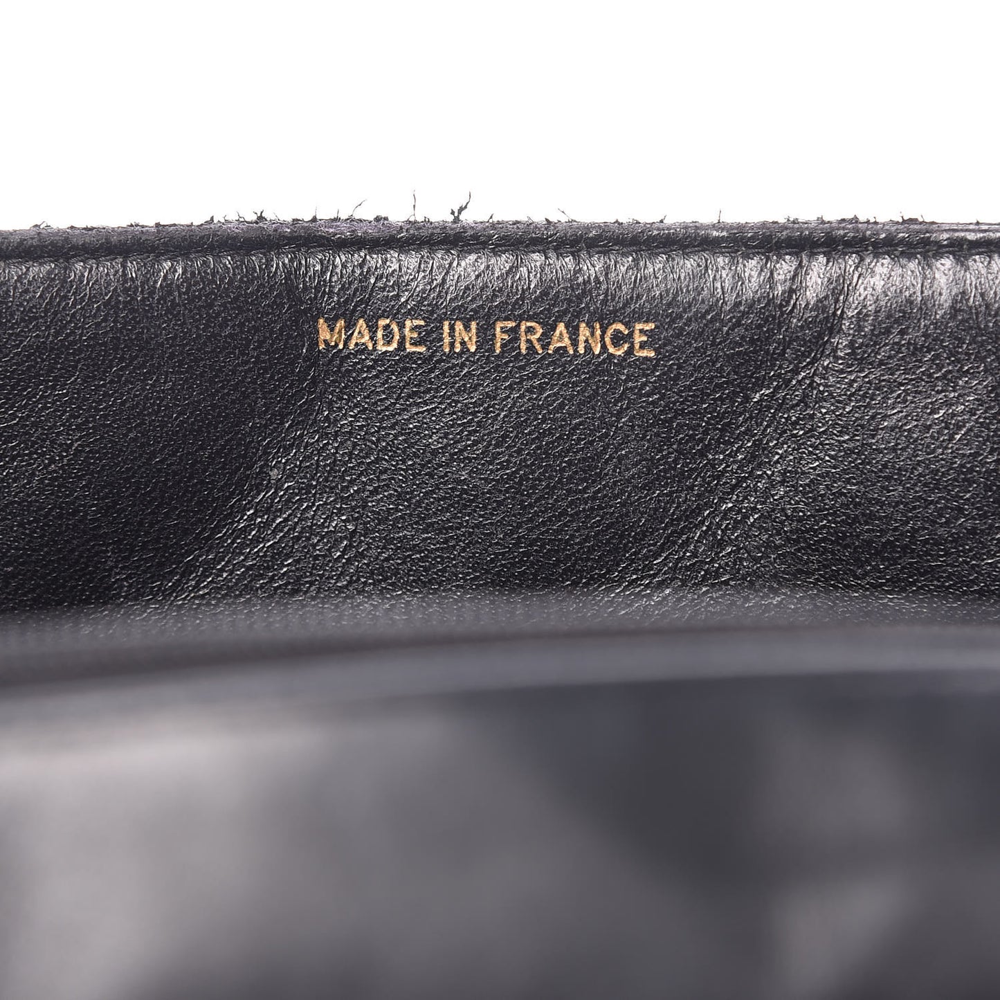 Lambskin Quilted Jumbo Single Flap Black