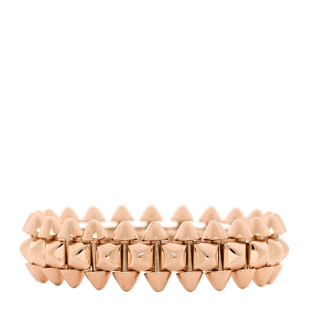Cartier 18K Pink Gold SM Clash De Cartier Ring 59 8.75 1 of 4
