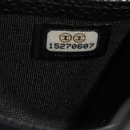 Chanel Caviar Timeless CC Flap Card Holder Black 8 of 8