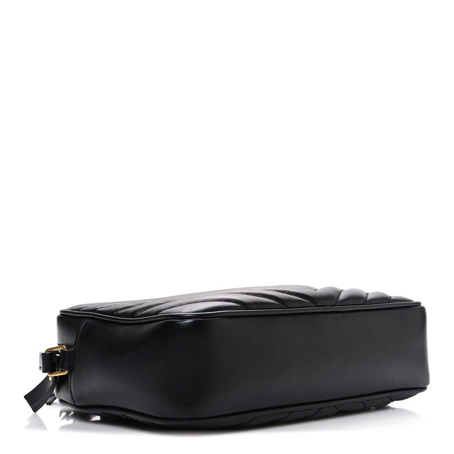 Calfskin Matelasse Monogram Lou Camera Bag Black