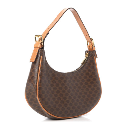 Celine Canvas Calfskin Ava Triomphe Shoulder Bag 3 of 10