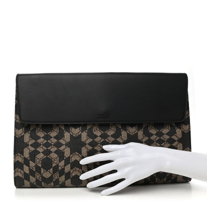 Gucci GG Supreme Monogram Caleido Print Clutch Black 2 of 9