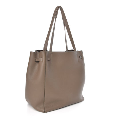 Celine Soft Grained Calfskin Small Belt Cabas Phantom Taupe 3 of 7