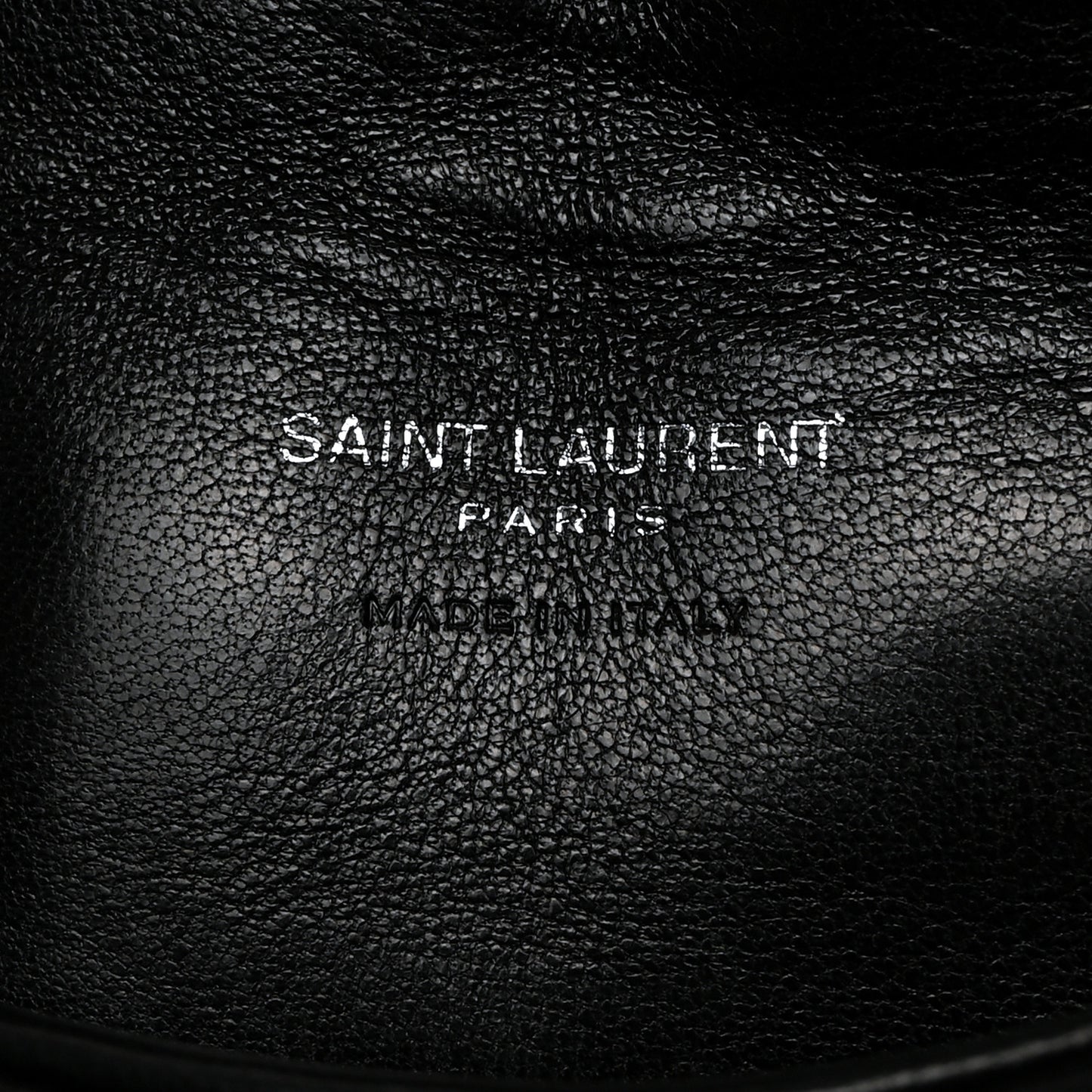 Lambskin Monogram Loulou Puffer Pouch Clutch Black