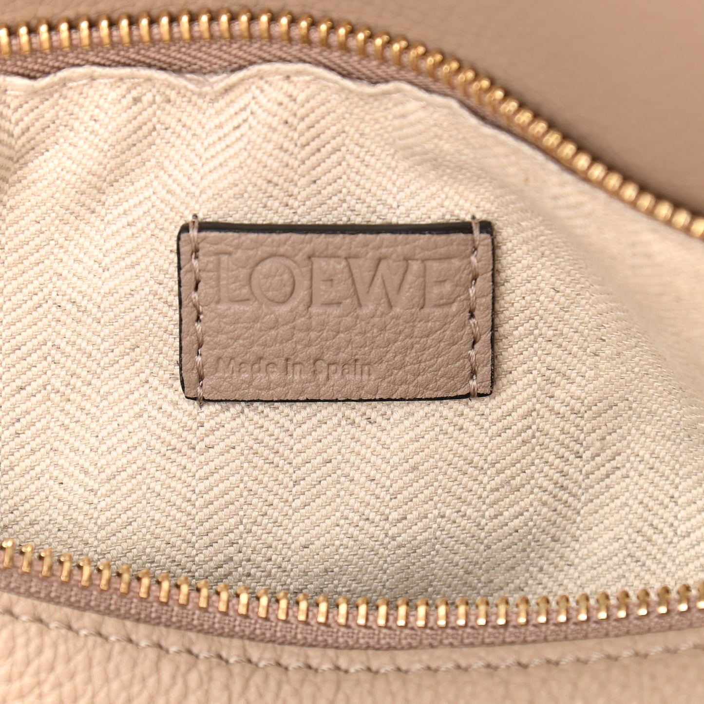Calfskin Medium Puzzle Bag Sand